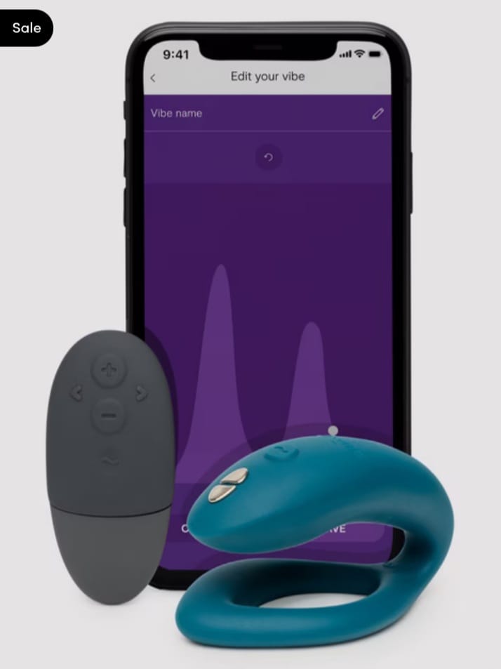 We-Vibe Sync O Remote Controlled & App Controlled Rechargeable Couple's Vibrator